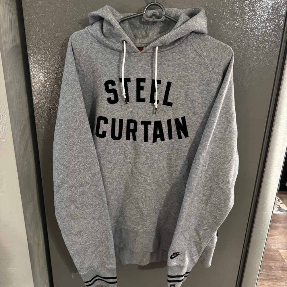 Nike Steel Curtain Gray Hoodie